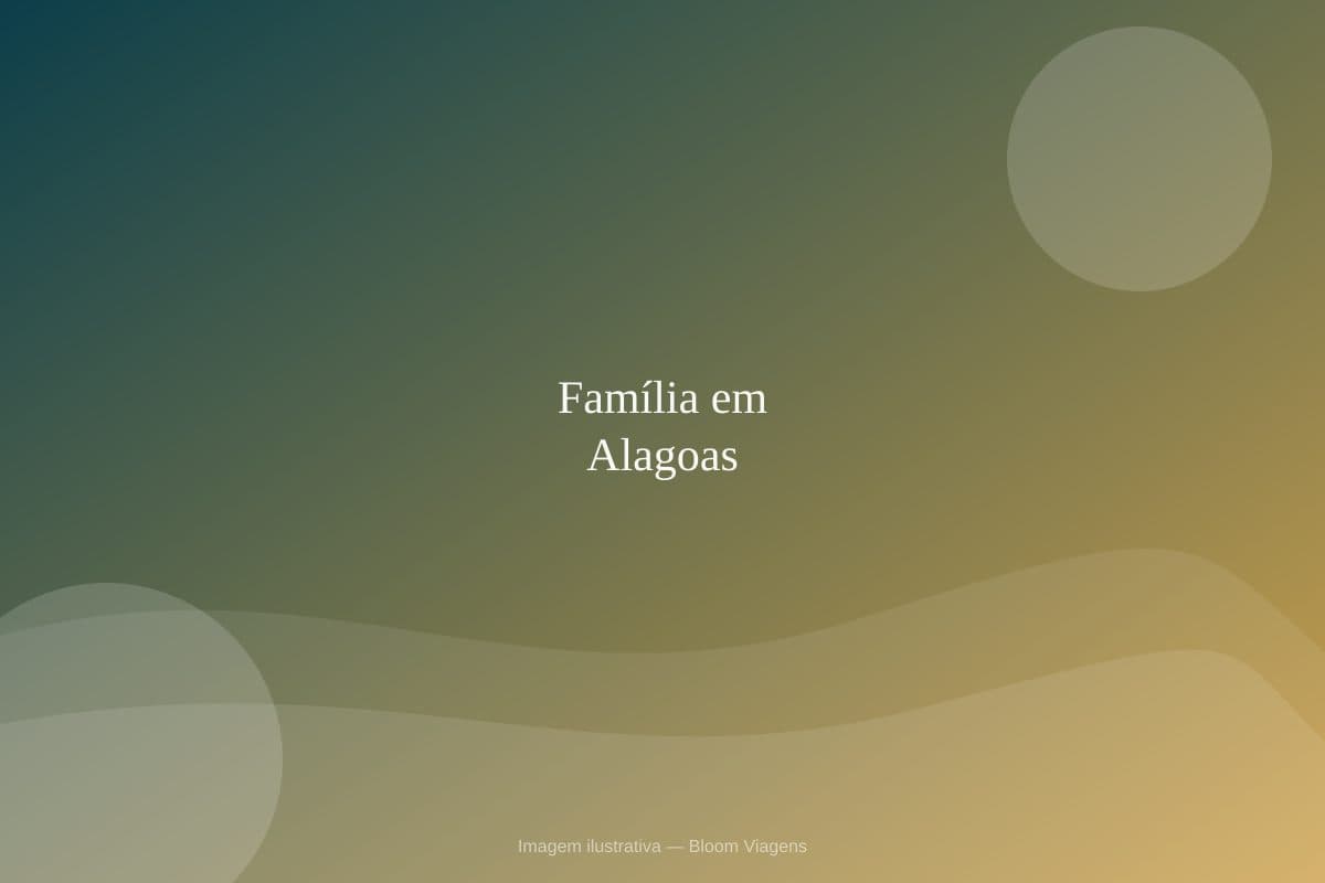 Família em Alagoas