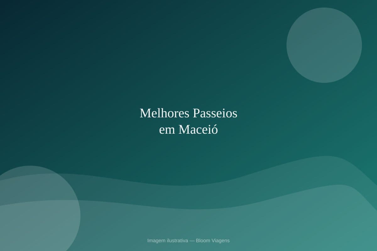 Melhores passeios em Maceió e região: ranking completo