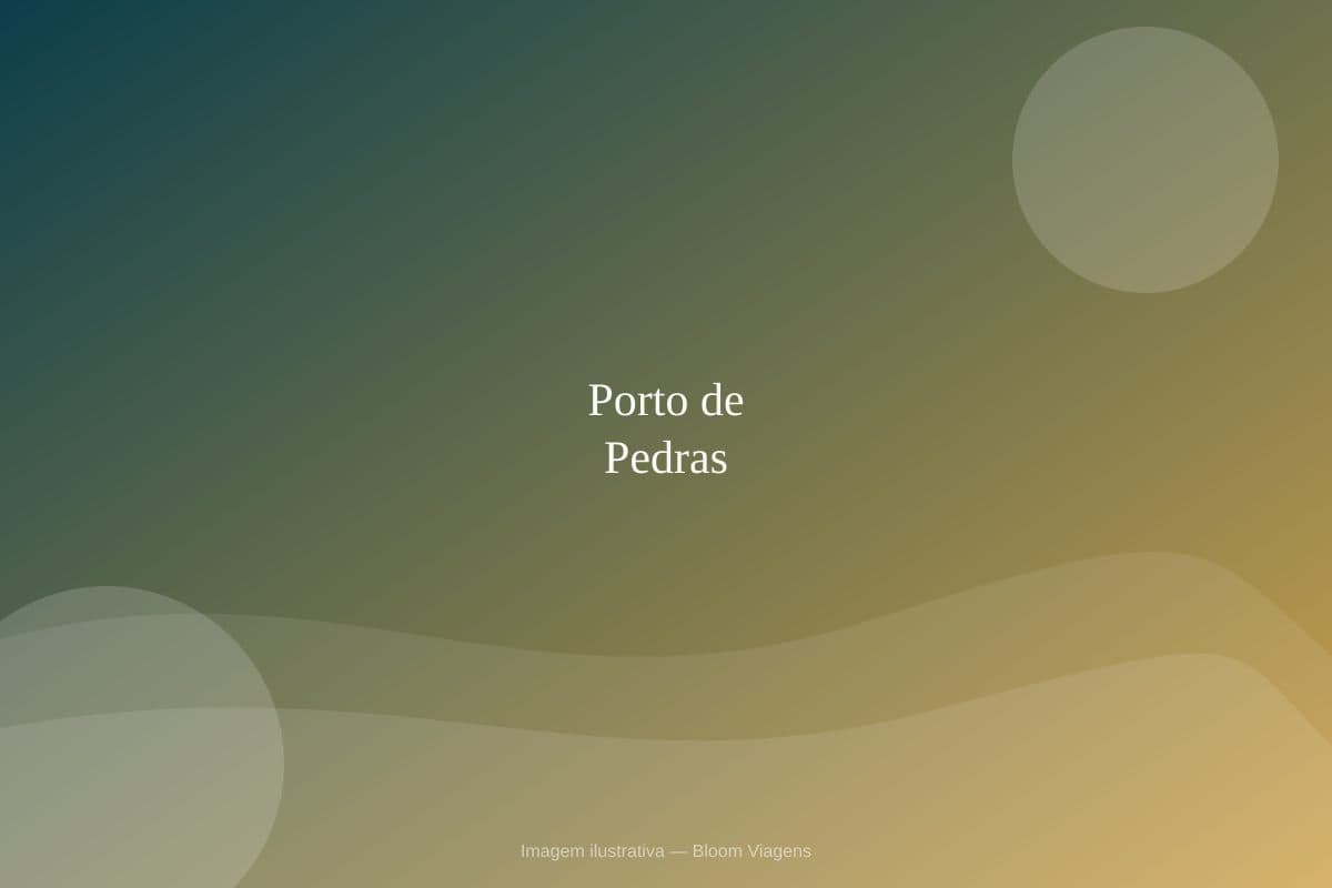 Porto de Pedras — Litoral Norte de Alagoas